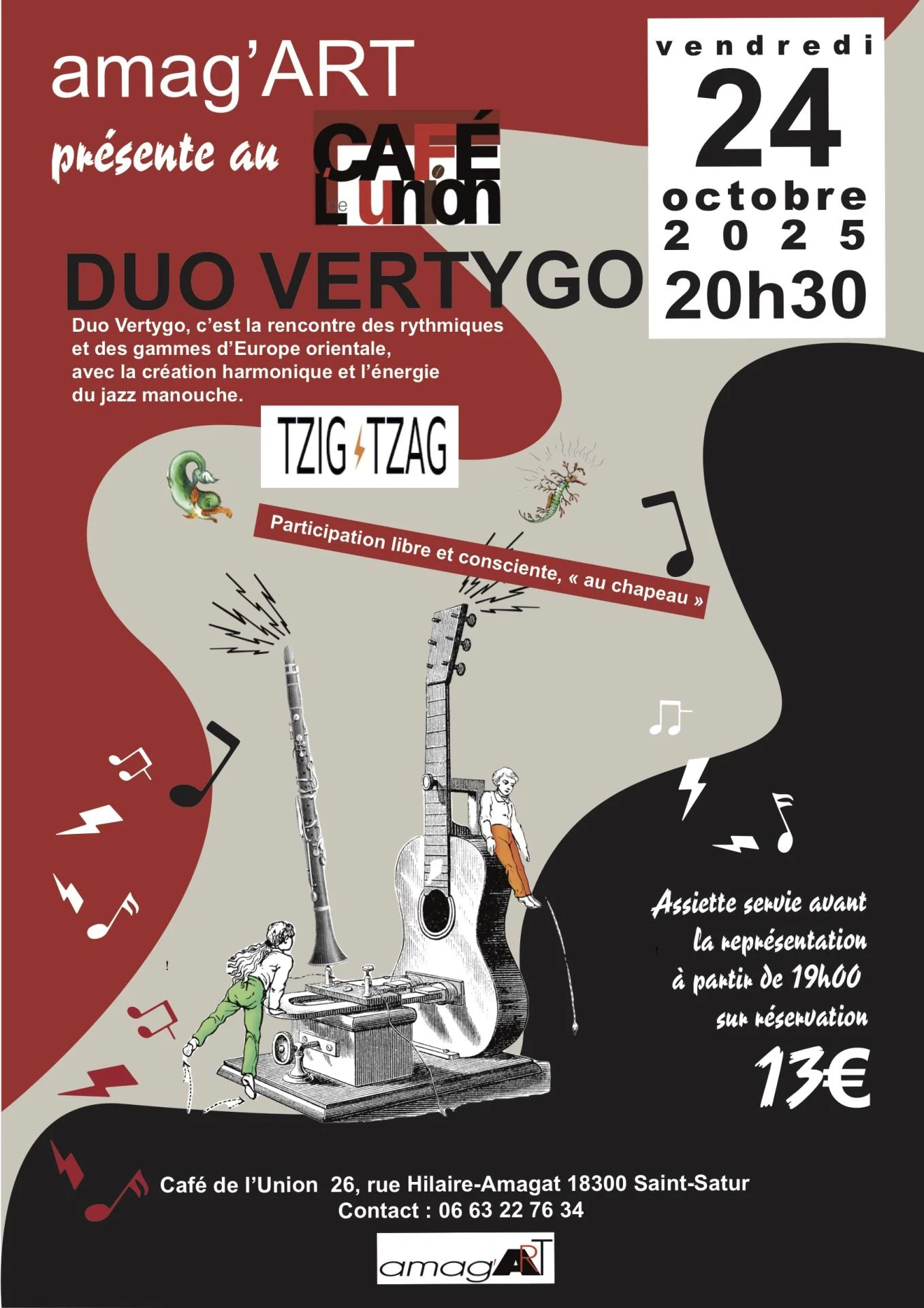 Concert vertygo 24 octobre